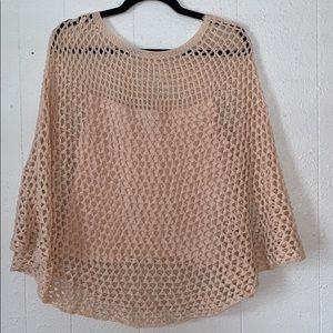 Jennifer Lopez Crochet Poncho